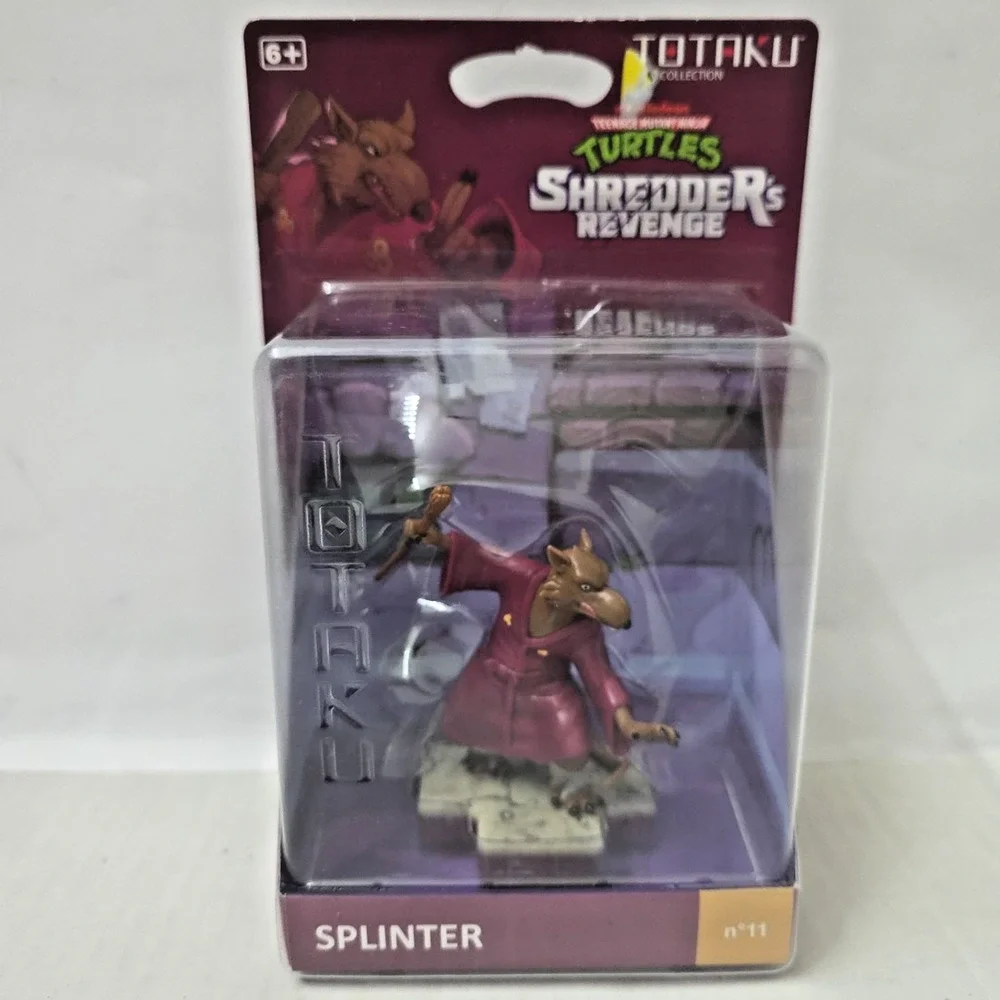 (New In Box) Totaku Splinter Vinyl Figure Teenage Mutant Ninja Turtles TMNT